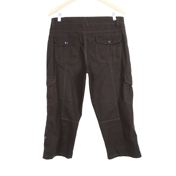 Urban Life Brown Cargo Capris - Picture 2 of 16